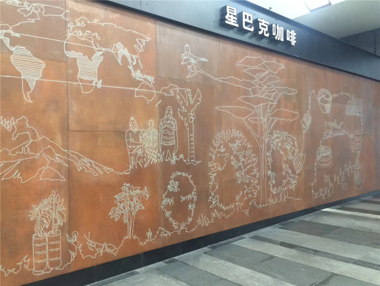 樊城耐候钢幕墙